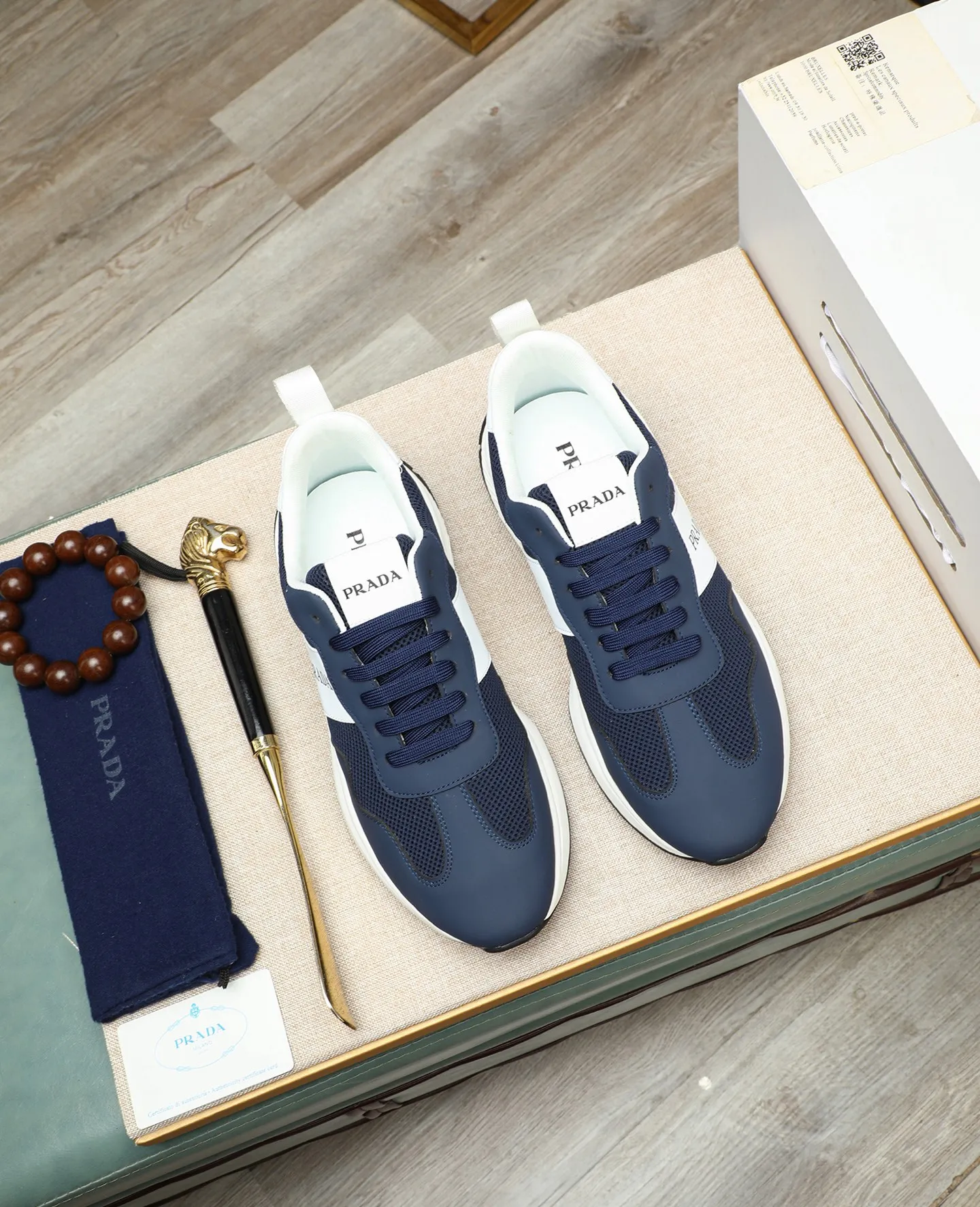 Men's men's shoes💰460🌹🌹[PRADA—Prada] new model🙈original replica! 👟👟👟The uppers are made of top-notch workmanship from Italy🇮🇹Imported calfskin❗️Genuine leather lining@Suitable for travel, the original version has an enlarged engraved sole, making it suitable for all kinds of travel, showing low-key luxury. Let quality speak for itself. Color: Size: 38-44
